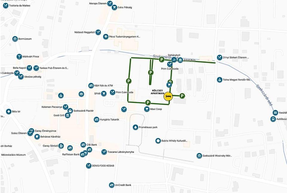 Apartmán Koelcsey Apartman Szekszárd Exteriér fotografie